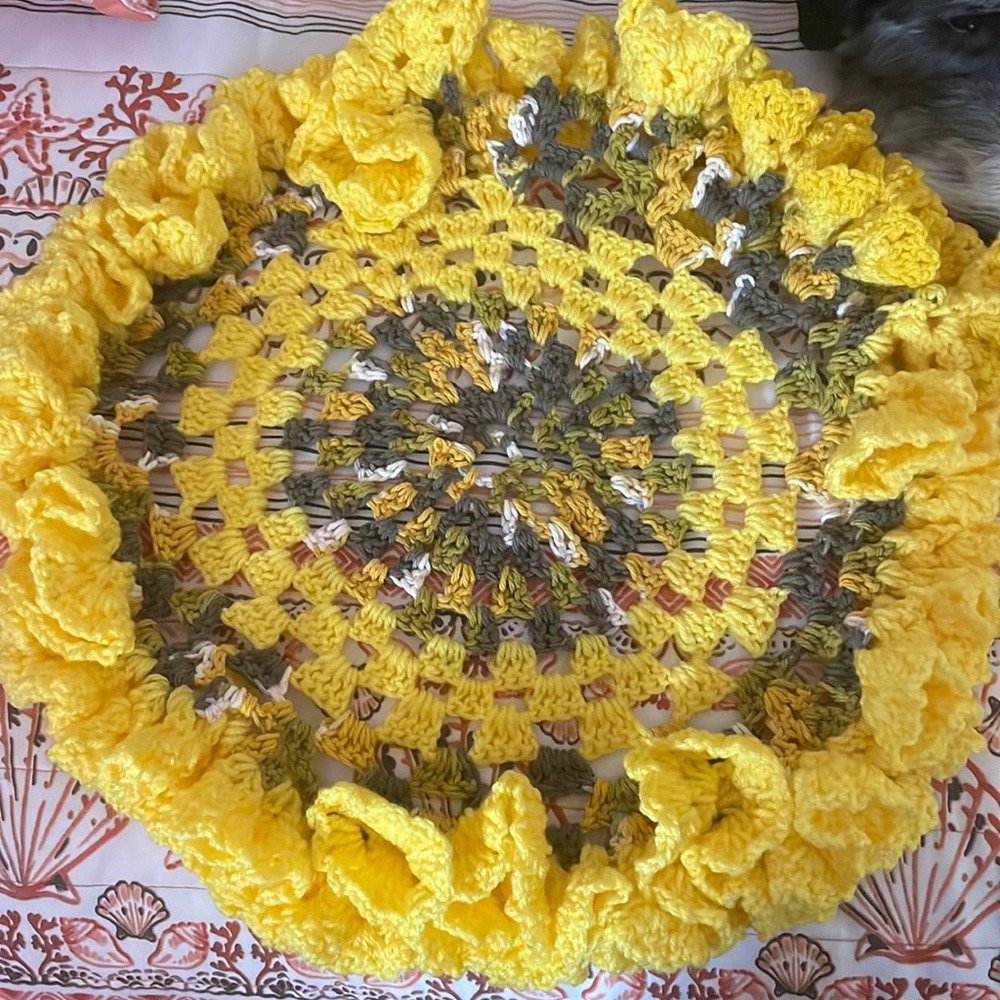 Festive hand-woven Mat